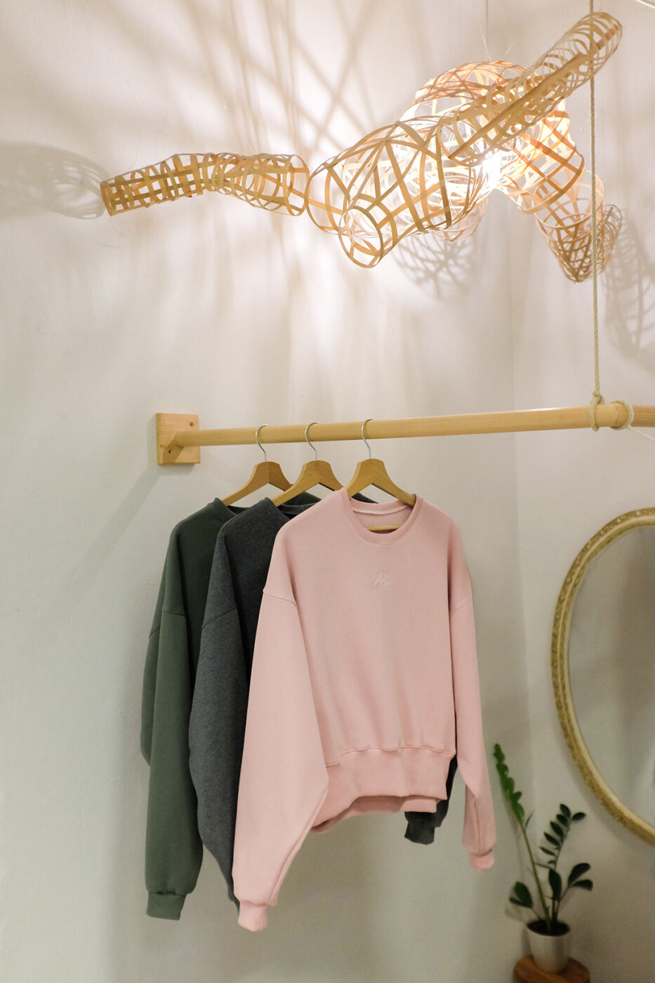 Crop mikina