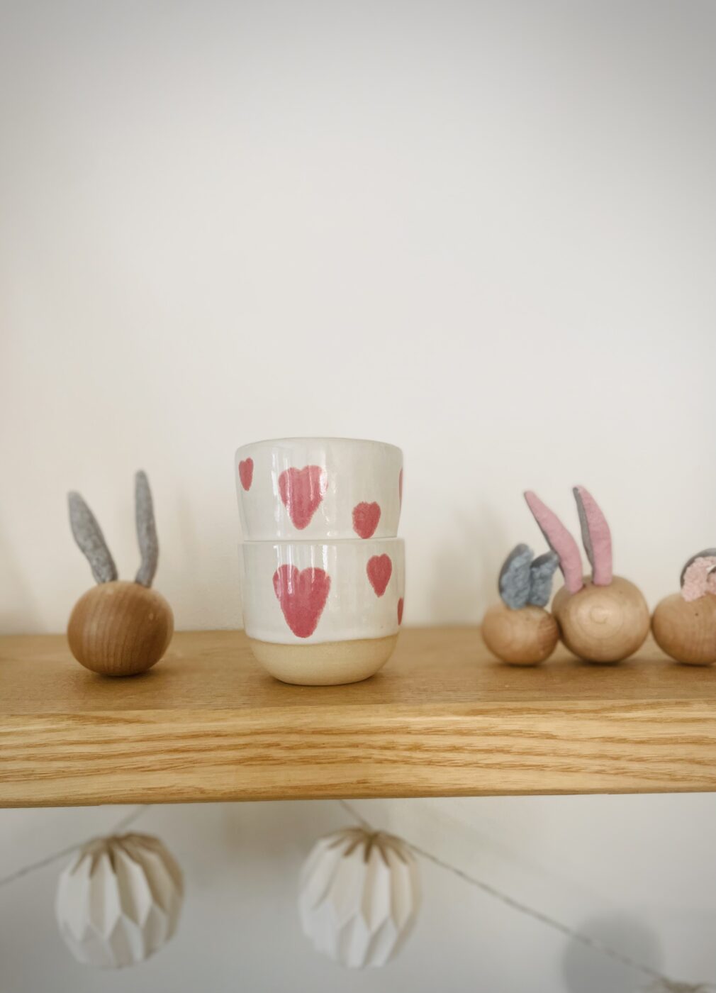 Kalíšek se srdíčky