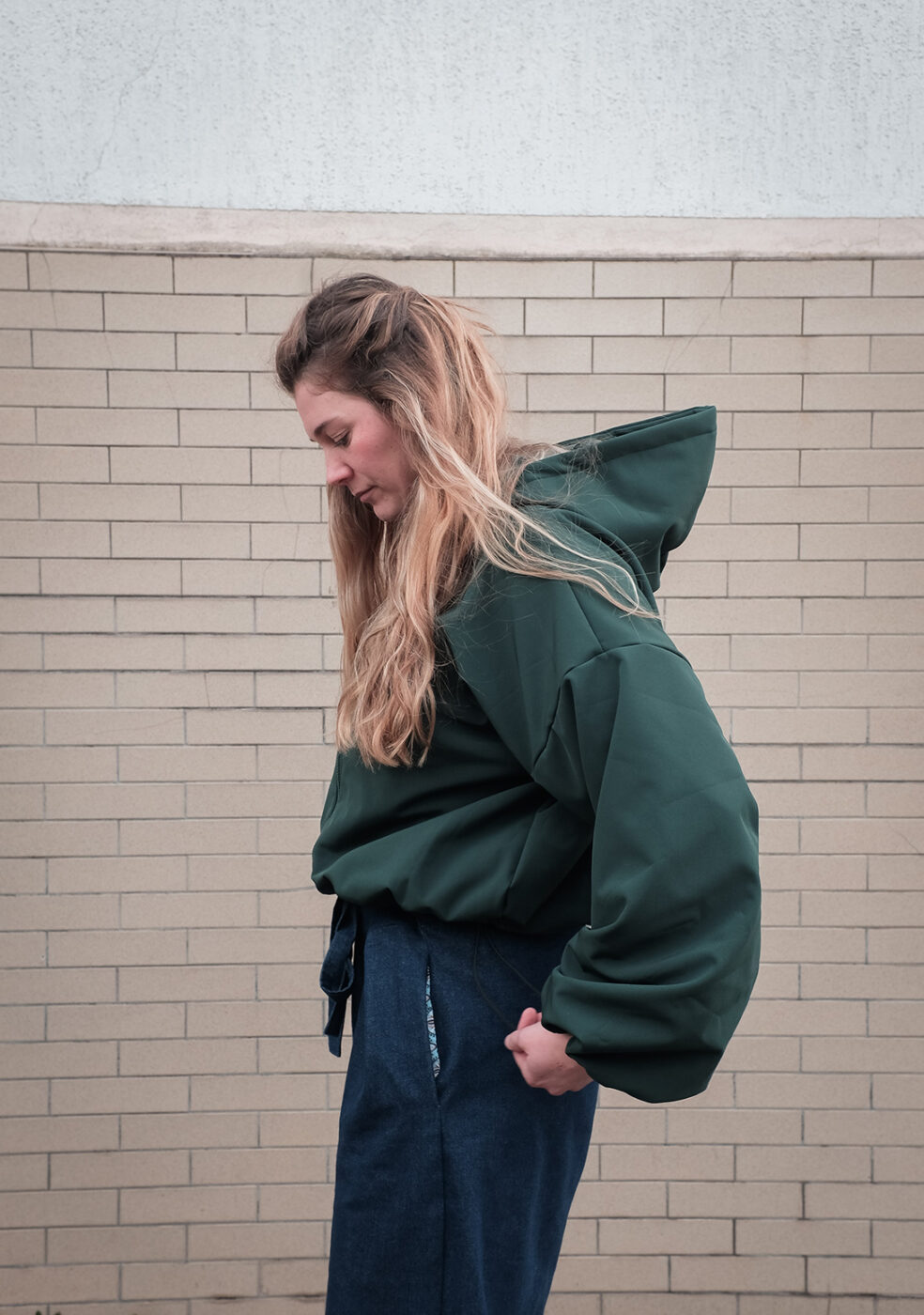 Softshellová bunda zelená